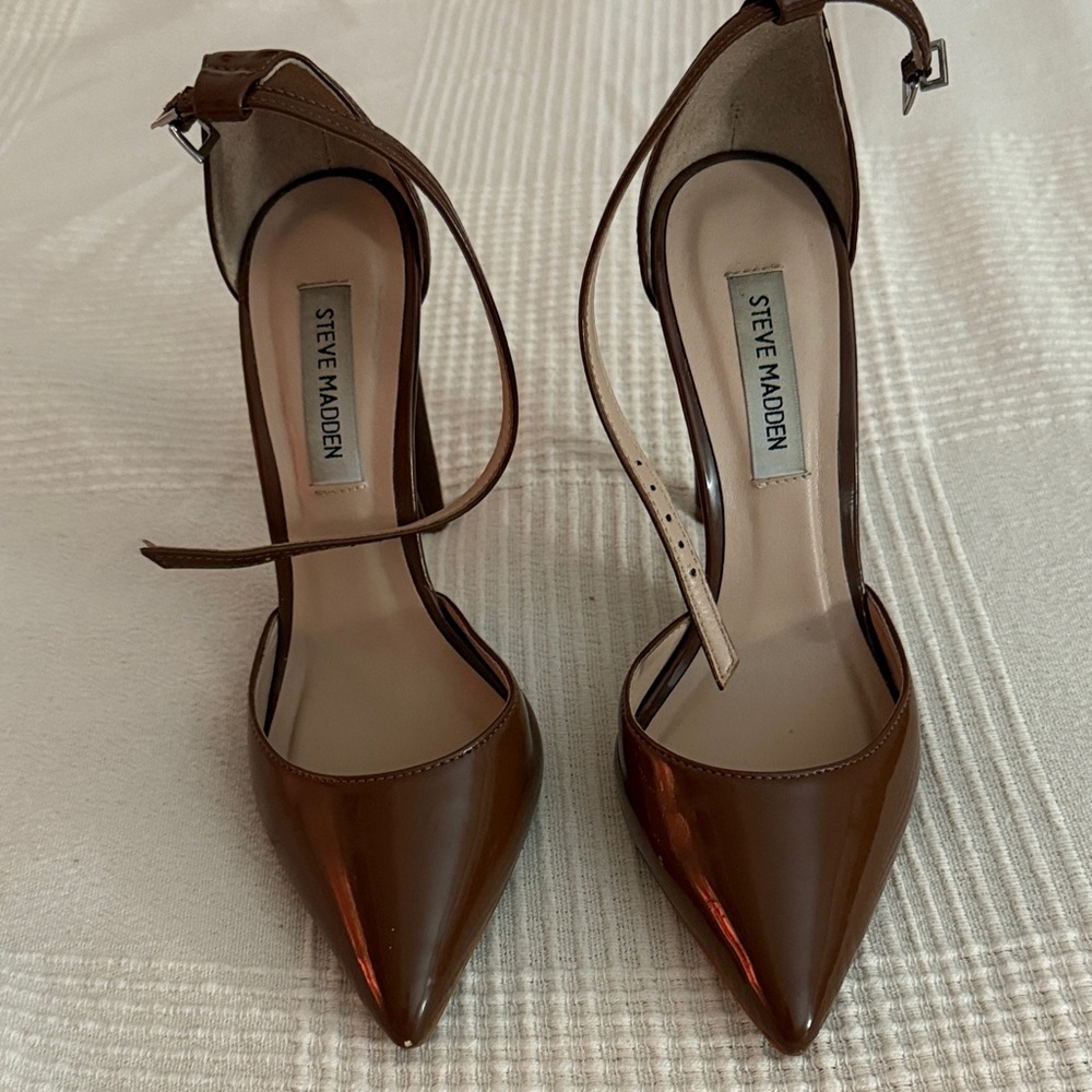 Steve Madden Chocolate Brown Heels